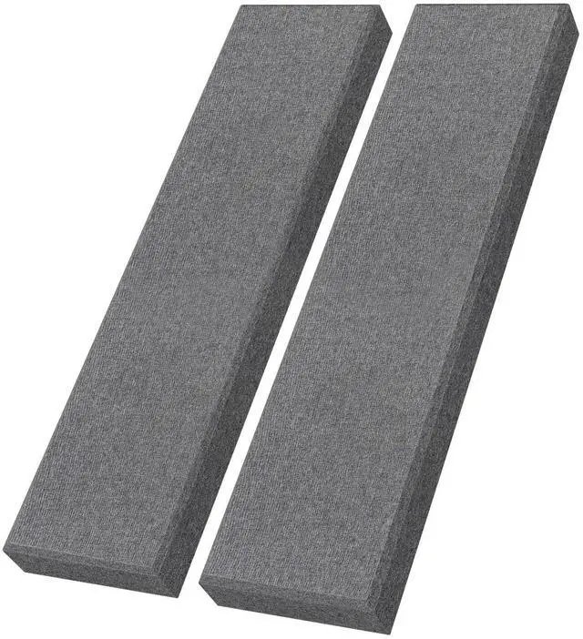 Main image of 2 PCS Fiberglass Acoustic Panels, 48x12x2 Inches Sound Absorbing Panels, Sound Proof Panels for Studios, Office, Home Theater. (Heather)