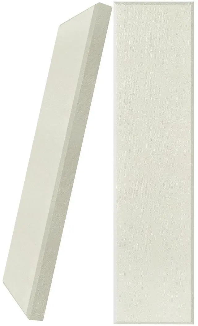 Main image of 2 PCS Fiberglass Acoustic Panels, 48x12x2 Inches Sound Absorbing Panels, Sound Proof Panels for Studios, Office, Home Theater. (Off White)
