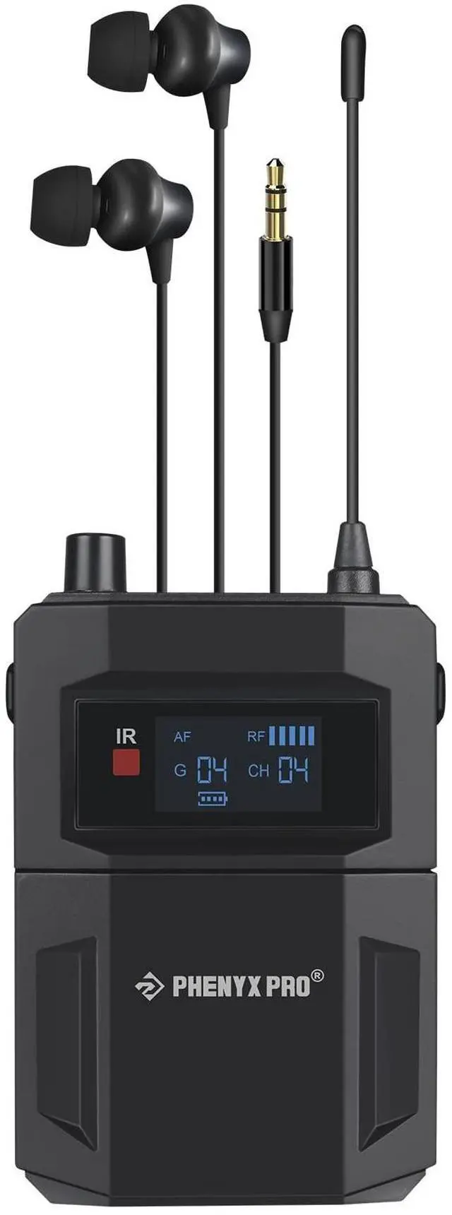 Main image of PTM-11/PTM-22 Mono Wireless in Ear Monitor System Bodypack Receiver, Performance with Adjustable Frequencies