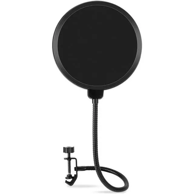 Alt view image 6 of 7 - Technologies Q2U USB/XLR Dynamic Microphone Recording and Podcasting Pack | Gray Bundled with Pop Filter + Mic Arm + Microfiber Cleaning Cloth (4 Items)
