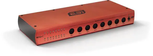 Main image of M8U eX: 16-Port USB 3.0 MIDI Interface - Class-Compliant, Plug-and-Play Connectivity for PC/Mac, with Standalone Functionality & Integrated USB Hub, Includes Free Cubasis LE for iOS