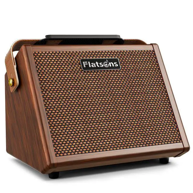Main image of Crush20 Acoustic Guitar Amp, 20W Mic/Guitar Amplifier with Reverb, 2-Band EQ, Rechargeable 8H Battery Life, Advanced Dual-chip Wireless Portable Speaker for 6.35mm Microphone/Acoustic Guitars