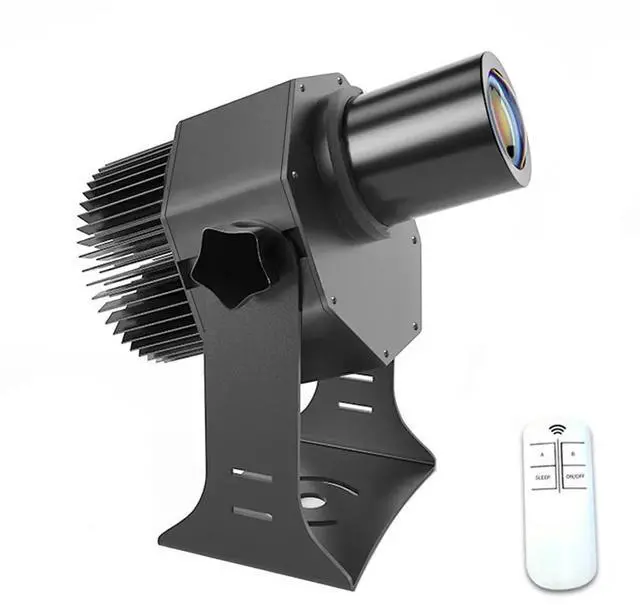 Main image of 80W LED Logo GOBO Projector Ip67 Waterproof DJ Effect Light Including Free Custom Glass GOBO to Project Image for Hotel Company Store Wedding Advertising Indoor and Outdoor Use (80W)
