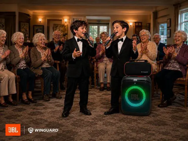 Alt view image 4 of 7 - PartyBox Wireless Mic - 2X Digital Wireless Microphones, Rechargeable Battery, Compatible with All PartyBox Speakers (Black) Including Winguard Protective Travel Case