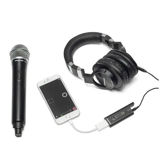 Alt view image 4 of 5 - Stage XPD2 Handheld USB Digital Wireless Q6 Microphone Mic+Clip