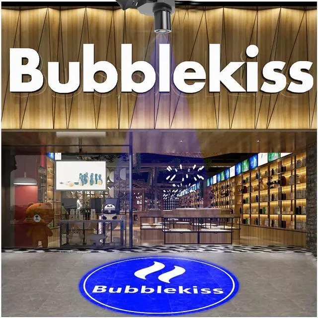 Alt view image 6 of 7 - 80W LED Logo GOBO Projector Ip67 Waterproof DJ Effect Light Including Free Custom Glass GOBO to Project Image for Hotel Company Store Wedding Advertising Indoor and Outdoor Use (80W)