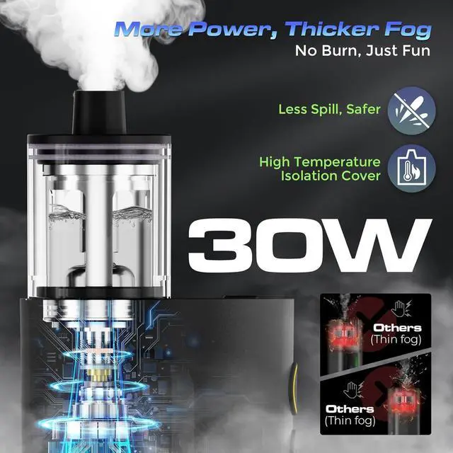 Alt view image 2 of 7 - CF3 Portable Fog Machine, Mini Handheld Smoke Machine for Photography with Magnetic RGB Color Lights Effect Remote Control Fogger for Indoor Outdoor Christmas Party Cosplay