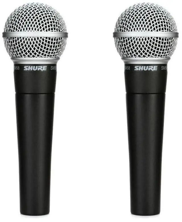 Main image of SM58 Cardioid Dynamic Vocal Microphone (2-Pack)