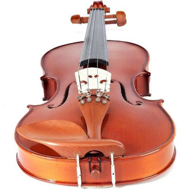 Alt view image 4 of 7 - 1/2 Size Acoustic Violin, Solid Spruce Maple Body Beginner Kit