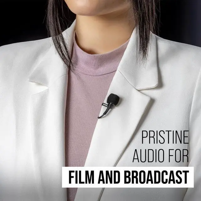 Alt view image 6 of 6 - RØDE Lavalier II Ultra-Low-Profile Lavalier Microphone, Auxiliary Connectivity