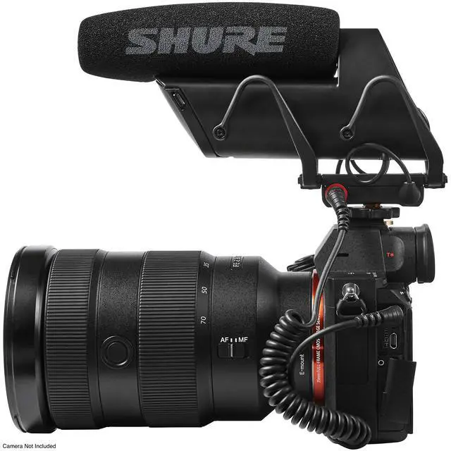 Alt view image 5 of 7 - VP83F LensHopper Camera-Mounted Condenser Shotgun Microphone with Integrated Digital Flash Recording - Windscreen, Superior RF Immunity, Backlit LCD, 5-Position Joystick, Rycote Lyre Shock Mount