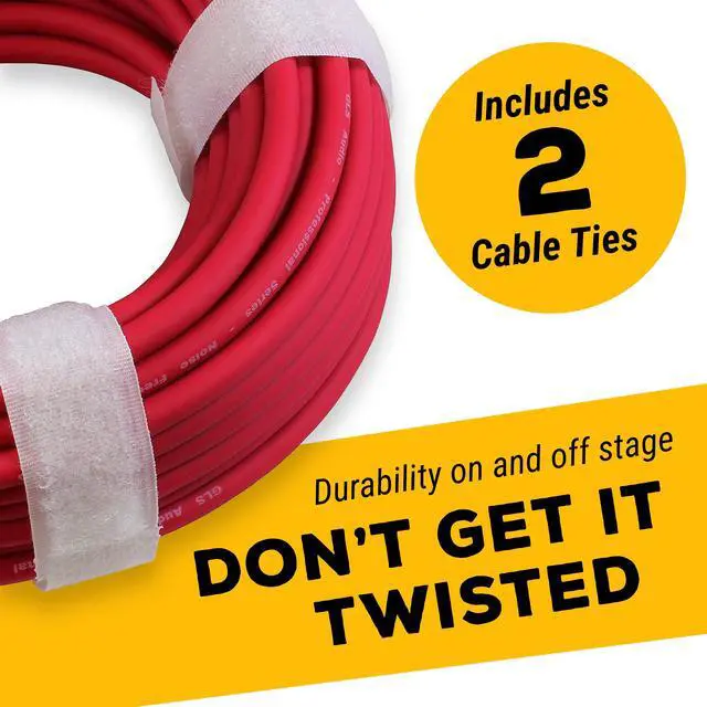 Alt view image 6 of 7 - 25 Ft Mic Cable Cords - XLR Male to XLR Female Colored Cables - 25' Balanced Mike Cord - Pack of 6