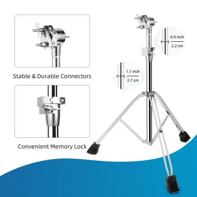 Alt view image 3 of 7 - Electronic Mounting Stand with Plate, Heavy Duty Double Braced Mounting Stand for Electronic Modules & Controller Multi Pads and Drum Pads