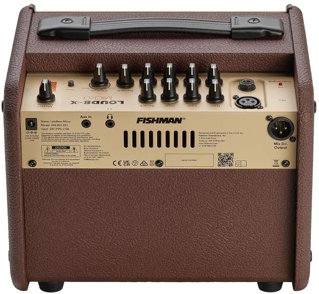 Alt view image 4 of 7 - Loudbox Micro 40-watt 1 x 5.25-inch Acoustic Combo Amp