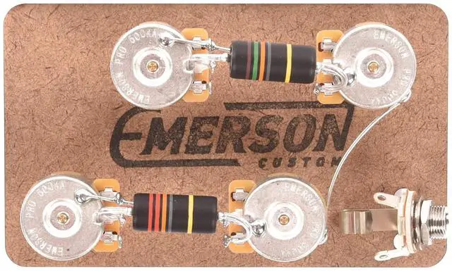 Main image of Prewired Kit for Gibson Les Paul Guitars - Long Shaft