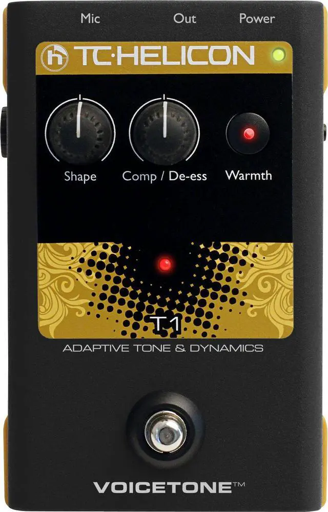 Alt view image 2 of 3 - VOICETONE T1 Single-Button Stompbox for Studio Mastered Vocal Tone