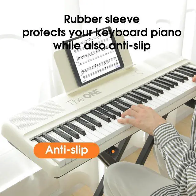 Alt view image 6 of 7 - Double-X Keyboard Stand, Pre-Assembled X-Style Keyboard Stand with Locking Straps & Quick Release Mechanism, Adjustable Piano Stand