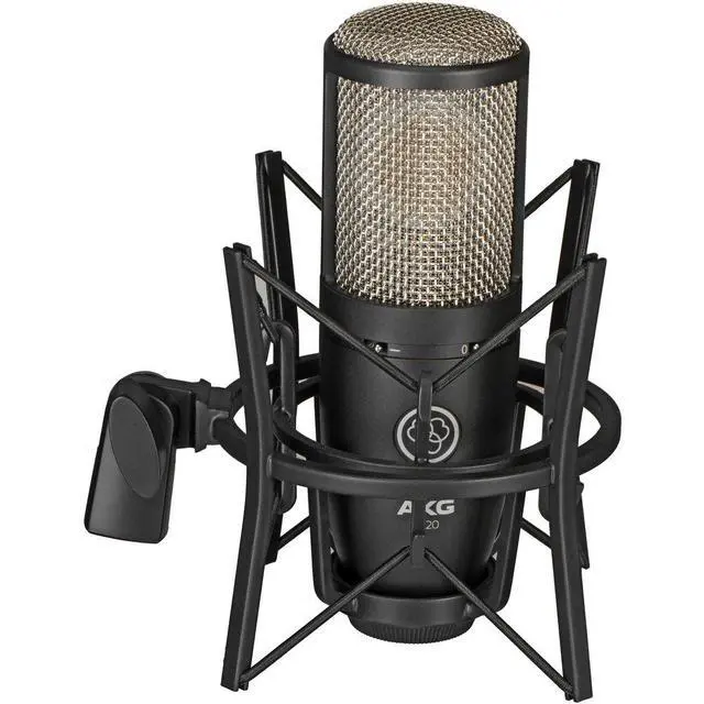 Alt view image 2 of 5 - Project Studio P220 Large Diaphragm Condenser Microphone With Pop Filter and XLR To XLR Cable