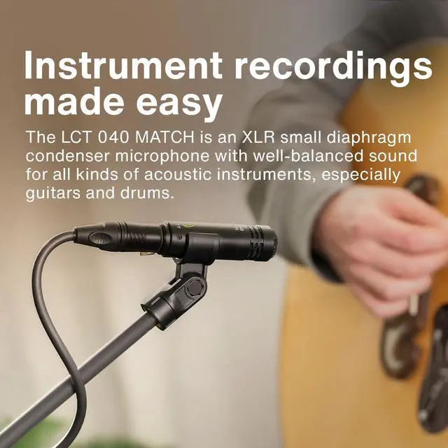 Alt view image 2 of 7 - LCT040MATCH Small Diaphragm Condenser Mic