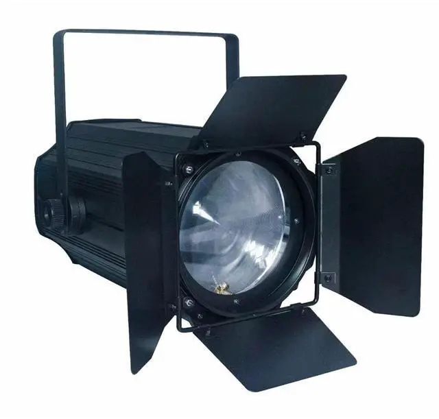 Main image of Boulder Fresnel LED 200W 2in1 Warm White +Cool White Light with auto Zoom, Stage Light for Theater, Church, Wedding, Event, etc (1PC)