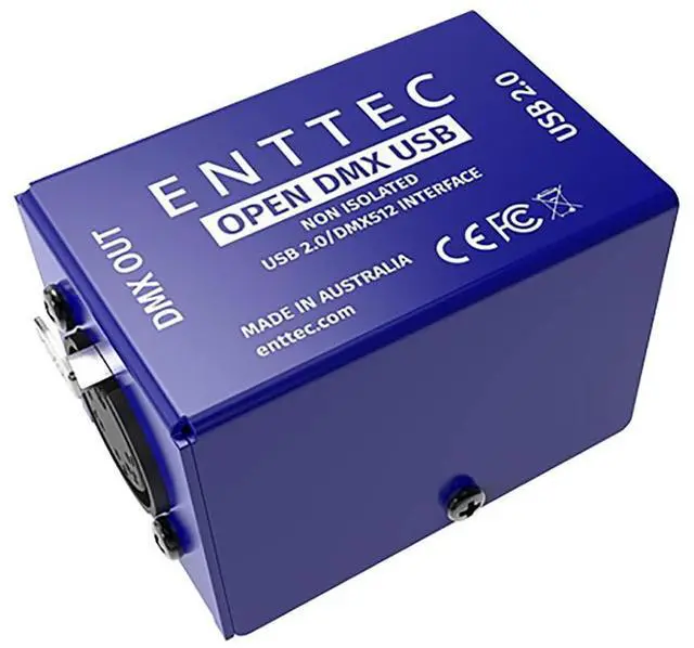 Main image of Open DMX USB 70303 Lighting Interface - Open Source/Hardware Only - Entry Level Model
