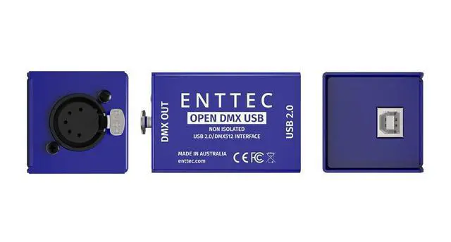 Alt view image 5 of 7 - Open DMX USB 70303 Lighting Interface - Open Source/Hardware Only - Entry Level Model