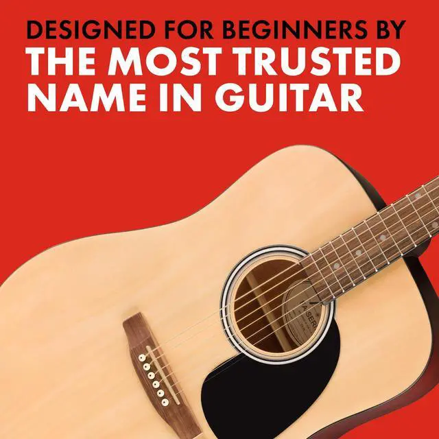 Alt view image 4 of 6 - FA-25 Dreadnought Acoustic Guitar, Beginner Guitar, with, Includes Free Lessons, Natural