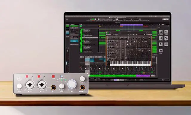 Alt view image 7 of 7 - 2-in/2-out USB-C Audio Interface with 24-bit/192kHz Support, 2 Combo Inputs, Direct Monitoring, Loopback Function, and Steinberg Software Suite, White UR22MK3 W