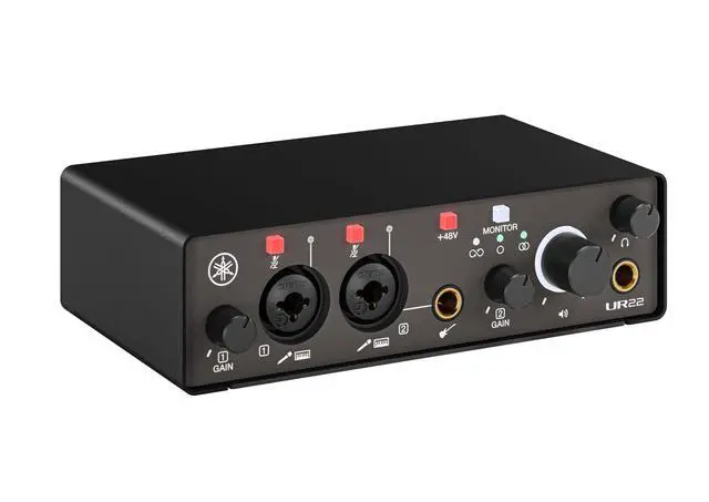 Alt view image 3 of 5 - 2-in/2-out USB-C Audio Interface with 24-bit/192kHz Support, 2 Combo Inputs, Direct Monitoring, Loopback Function, and Steinberg Software Suite, Black UR22MK3 B