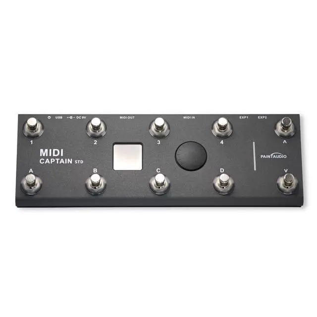Alt view image 3 of 7 - MIDI Captain Foot Controller Multi-Effects Keyboards Synthesizer USB-MIDI musical software Bias with Time Engine Function Support all PC/CC/Note commander 10 Foot Switches