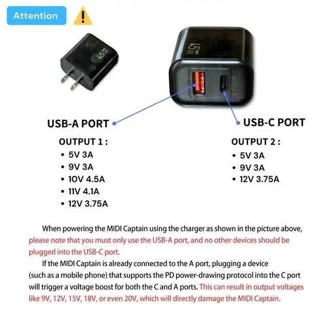 Alt view image 5 of 7 - MIDI Captain Foot Controller Multi-Effects Keyboards Synthesizer USB-MIDI musical software Bias with Time Engine Function Support all PC/CC/Note commander 10 Foot Switches