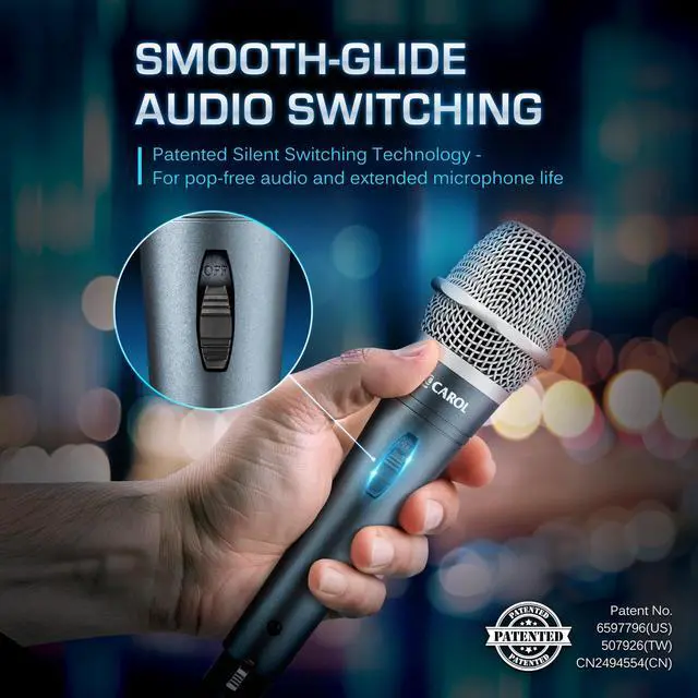 Alt view image 5 of 7 - Edur-916S Silver XLR Wired Vocal Microphone for SingingSupercardioid | Patented dual-shock-mount minimizes handling noise. Anti-rolling grille keeps the microphone secure on desk
