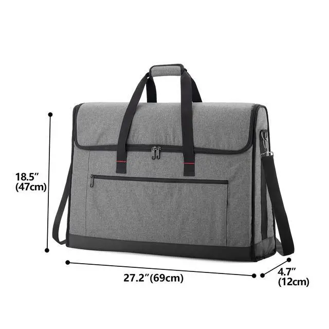 Alt view image 7 of 7 - Monitor Carrying Case 24-27 Inch Padded Travel Bag | Hold Up to 2 LCD Screens/TVs, Not Compatible with iMac, with Accessories Pocket, Shoulder Strap