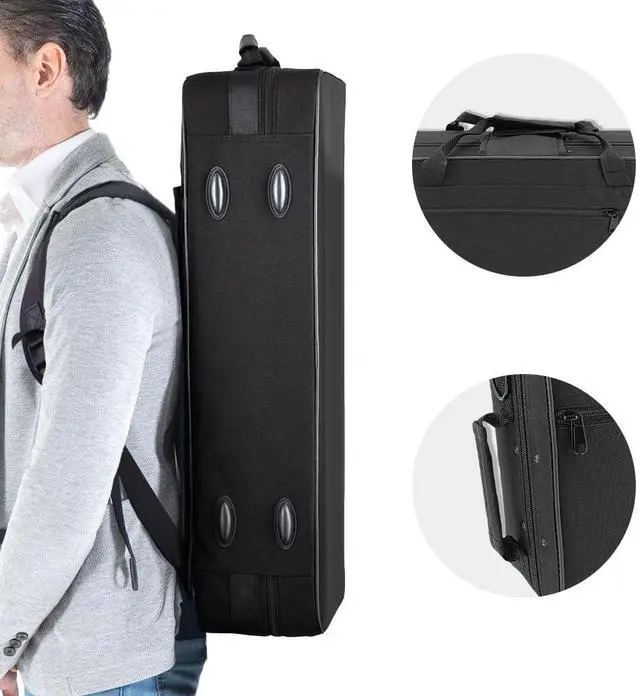 Alt view image 2 of 6 - Student Eb Alto Saxophone E Flat for Beginners Sax Full Kit with Pads Cushions,Hard Carrying Case,Neck Strap,Reeds,Cleaning Cloth & Rod,Mouthpiece,Gloves