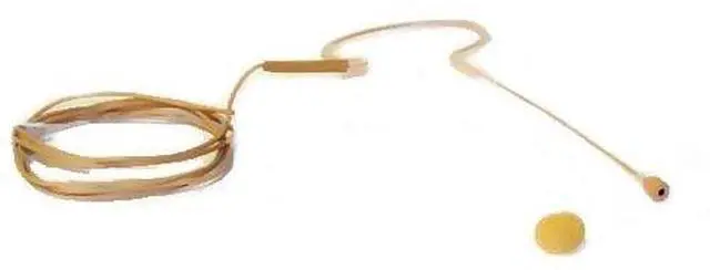 Alt view image 3 of 7 - s Avl63035 Professional Mini Headset Mic w/ 3.5mm Screw Lock for Sennheiser Wireless Microphone | For Sennheiser Wireless Microphone