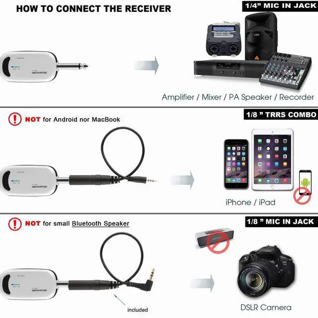 Alt view image 4 of 6 - TG220S Dual Wireless Lapel Mic for iPhone, DSLR Camera, PA Speaker, YouTube, Podcast, Video Recording, Conference, Vlogging, Church, Interview, Teaching