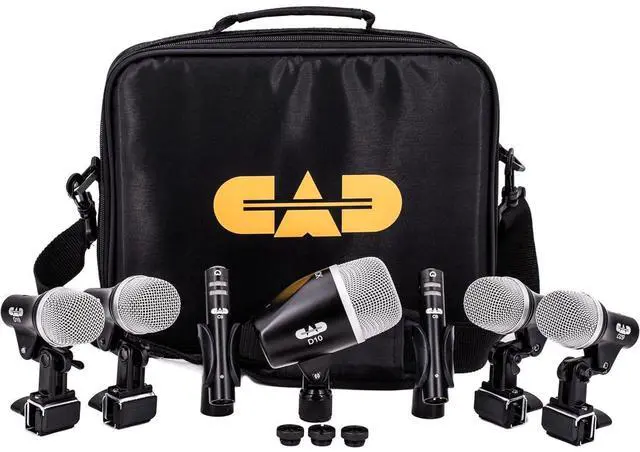 Main image of STAGE7 7Piece Drum Microphone Pack with Case