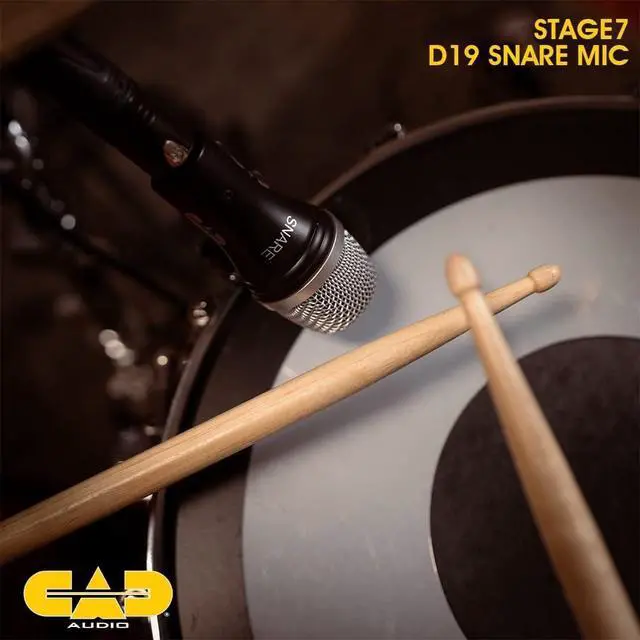 Alt view image 7 of 7 - STAGE7 7Piece Drum Microphone Pack with Case