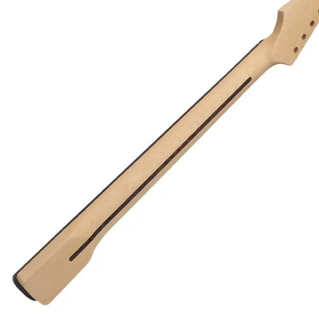 Alt view image 4 of 7 - Strat Guitar Neck 22 Fret, 25.5" Canadian Maple Electric Guitar Neck with Rosewood Fingerboard for ST Style Guitar Parts Replacement (For Right Hand)