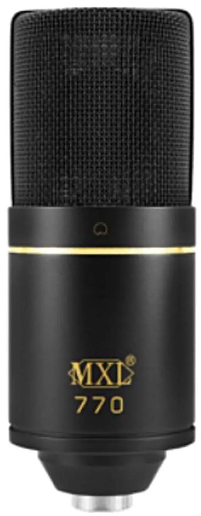 Alt view image 2 of 6 - 770 Condenser Microphone for Podcasting, Singing, Home Studio Recording, Gaming & Streaming | XLR | Large Diaphragm | Cardiod (Black)