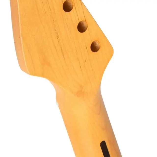 Alt view image 6 of 7 - Strat Guitar Neck 22 Fret, 25.5" Canadian Maple Electric Guitar Neck for ST Style Guitar Parts Replacement