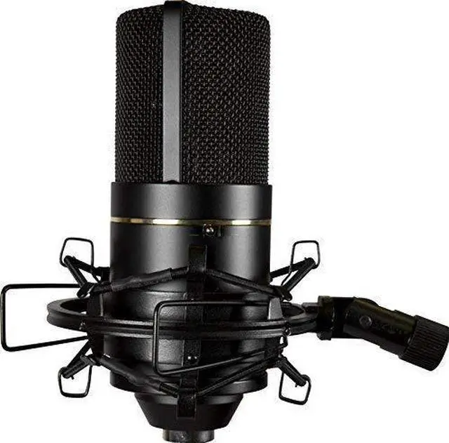 Alt view image 5 of 6 - 770 Condenser Microphone for Podcasting, Singing, Home Studio Recording, Gaming & Streaming | XLR | Large Diaphragm | Cardiod (Black)