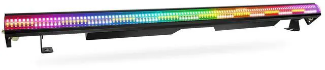 Main image of 240W Stage Wash Light Bar - 448LEDs RGBWA DMX Light Bar by DMX Master-Slave Control 32 RGB & 12 White & 12 Amber Zones Chase Effects for Wedding Concert Music DJ Live Halloween Event Performance