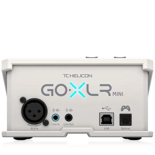 Alt view image 5 of 6 - GoXLR MINI-WH Online Broadcast Mixer with USB/Audio Interface and Midas Preamp