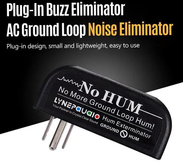 Alt view image 2 of 7 - Ground Loop Noise Eliminator Hum Filter for Home Audio & Stereo Systems | Stop hum and buzzing from TVs, speakers and amplifiers with this ground loop noise eliminator for clean, uninterrupted sound