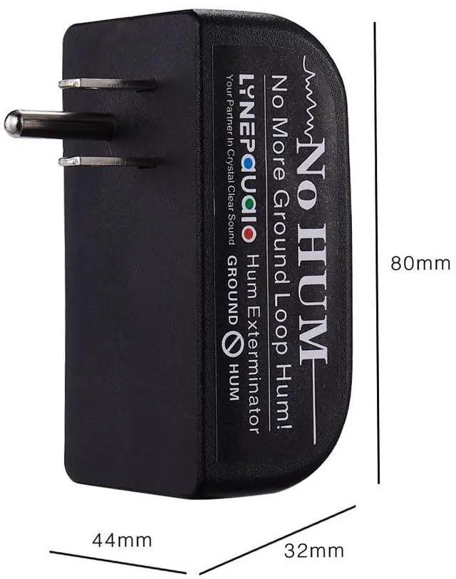 Alt view image 6 of 7 - Ground Loop Noise Eliminator Hum Filter for Home Audio & Stereo Systems | Stop hum and buzzing from TVs, speakers and amplifiers with this ground loop noise eliminator for clean, uninterrupted sound