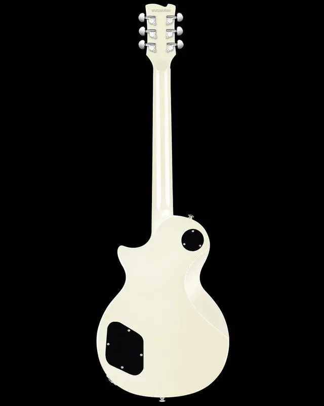 Alt view image 3 of 6 - WestCreek Underdog Solid Body Electric Guitar, Mahogany Body, Maple Neck, Rosewood Fretboard, Rounded End Frets, Bone Nut, 22 Frets (White)