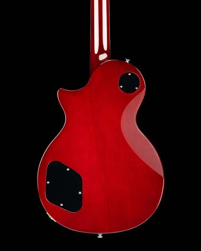Alt view image 6 of 7 - WestCreek Underdog Solid Body Electric Guitar, Mahogany Body, Maple Neck, Rosewood Fretboard, Rounded End Frets, Bone Nut, 22 Frets (LemonBurst)