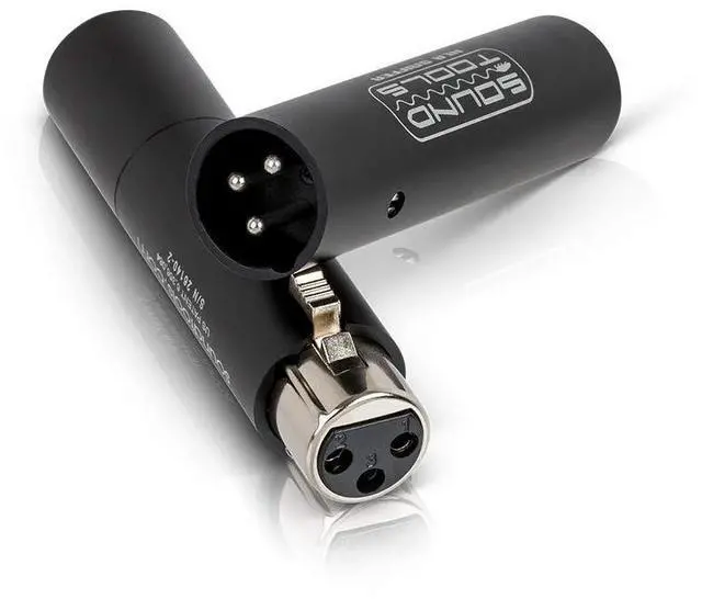 Main image of SoundTools XLR Sniffer/Sender Portable XLR & 3-Pin DMX Cable Tester for Audio Technicians, Quick Diagnostics with LED Solo Operation, Durable & Compact Design for Stage and Studio Use