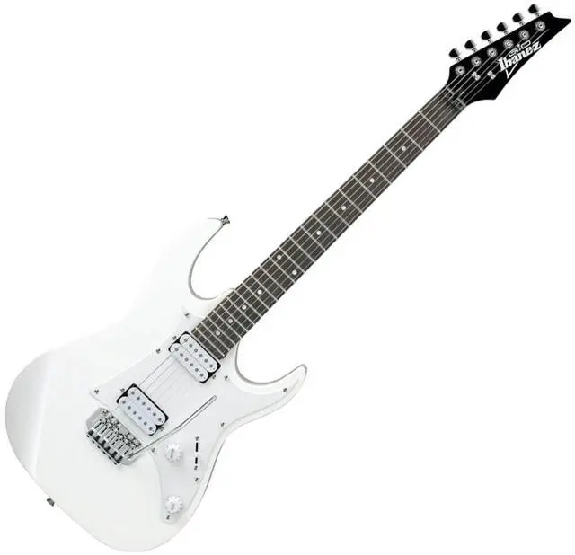 Main image of 6-String Solid-Body Electric Guitar, Right, White